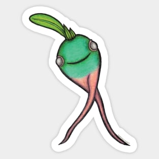 Baby baobab or Pachypodium Sticker